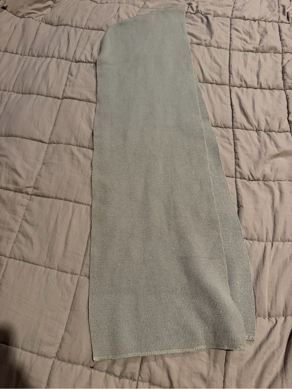 Women's Lightweight Mint Green Knit Scarf - Soft Everyday Wrap